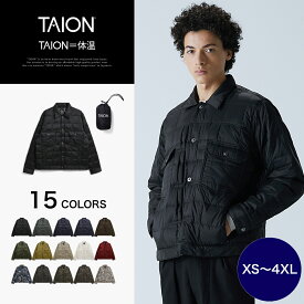 ［3/10(火)限定ポイント10倍］【公式】TAION（タイオン）ベーシック Gジャン ダウンジャケット メンズ (TAION-109GJ)