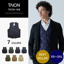 【公式】TAION（タイオン）シティ シングルボタン ダウンジレ メンズ(TAION-003BCI)