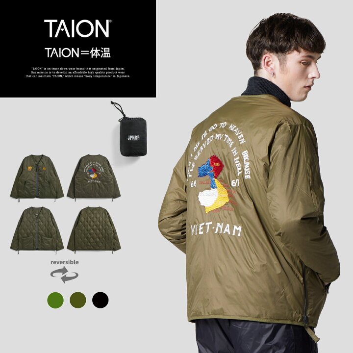 楽天市場】【公式】TAION (タイオン) ジャパンスペシャル リバーシブル 