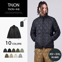 楽天市場】taion ダウン ハイネックの通販