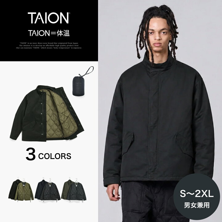 楽天市場】【公式】TAION (タイオン) CR モッズジャケット +ミリタリー 