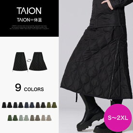 ［3/10(火)限定ポイント10倍］【公式】TAION (タイオン) ミリタリー ジップガゼット ダウンスカート レディース(TAION-W150SKGZML-1)