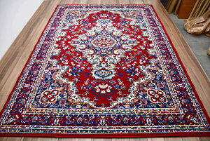 訳あり 難あり 絨毯 ラグ 240x330cm(約6畳)カーペット じゅうたん 豪華 クラシック アンティーク デザイン 当社在庫 B品 アウトレット シラズ 【B品シラズ240×330】