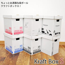 クラフトボックスS　収納ボックスカラーボックスに2箱入るタイプの収納ボックスです