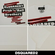 Dsquared(ディースクエアード)ロゴプリント半袖Tシャツ