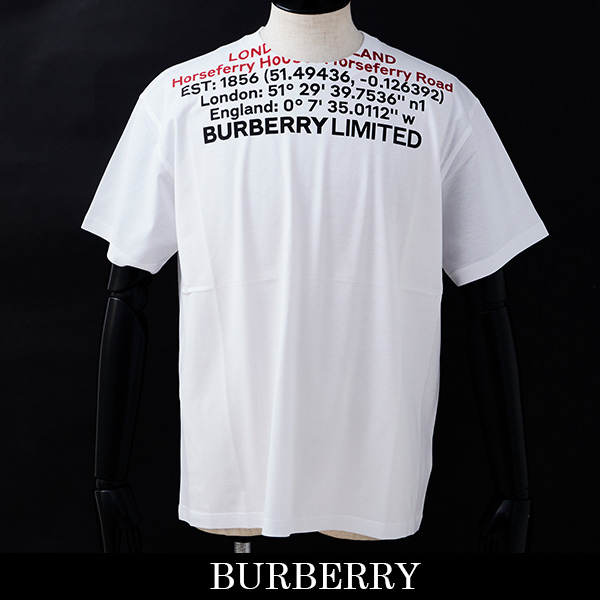 楽天市場】Burberry(バーバリー)半袖Tシャツホースフェリープリント