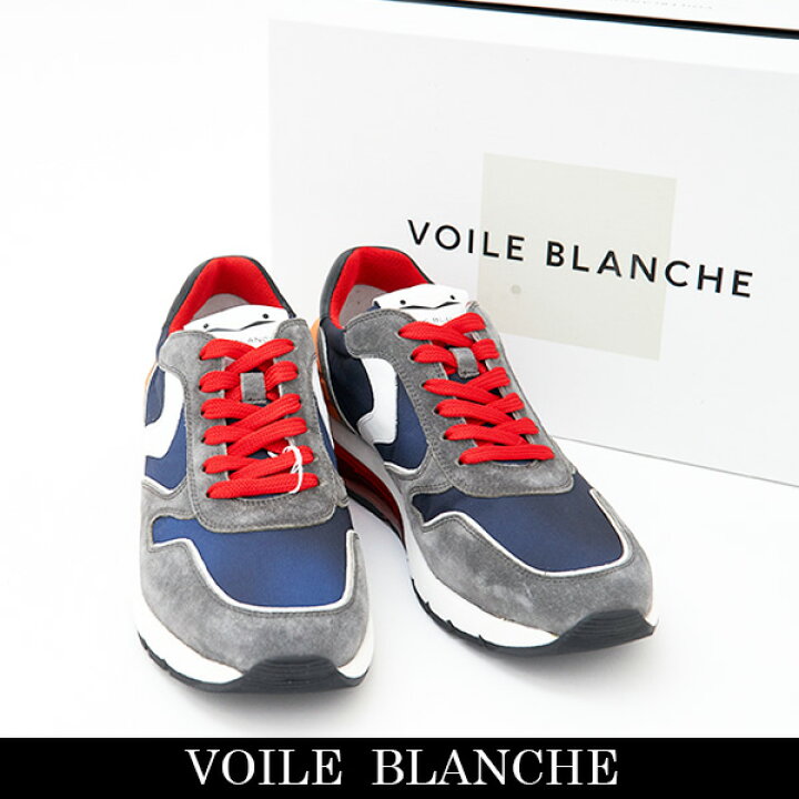 楽天市場】VOILE BLANCHE(ボイルブランシェ)スニーカーネイビーLEAN 
