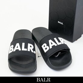 BALR(ボーラー)サンダルブラック×ホワイトB10247