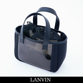 LANVIN SPORT(ランバン　スポール）トートバックカートバッグブラックVLV0904C4 BK03