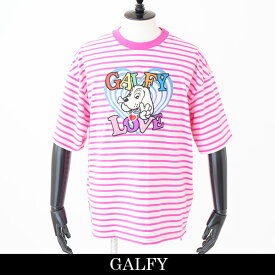 GALFY(ガルフィー)半袖TシャツSTAR DOGS Teeピンク132044