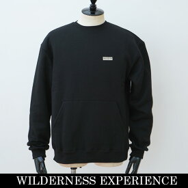 WILDERNESS EXPERIENCE（ウィルダネスエクスペリエンス)トレーナーブラック833501