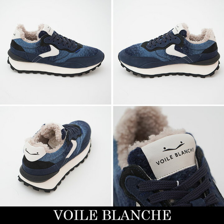 楽天市場】VOILE BLANCHE(ボイルブランシェ)スニーカーネイビー系OWARK  