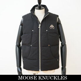 MOOSE KNUCKLES(ムースナックルズ)ダウンベストブラックM32MV474