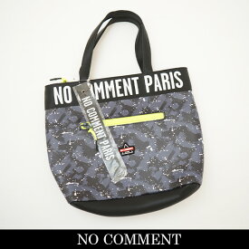NO COMMENT PARIS(ノーコメントパリ)トートバックブラック系NCP BAG020
