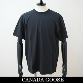 CANADA GOOSE(カナダグース)半袖TシャツGladstone Relaxed T-Shirtブラック1401MB