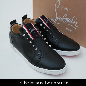 Christian Louboutin(クリスチャンルブタン)スリッポンスニーカーF.A.V Fique A Vontadeブラック3200465 BK1