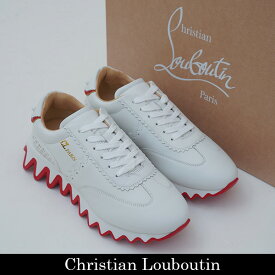 Christian Louboutin(クリスチャンルブタン)スニーカーLoubisharkホワイト3200517 WH43