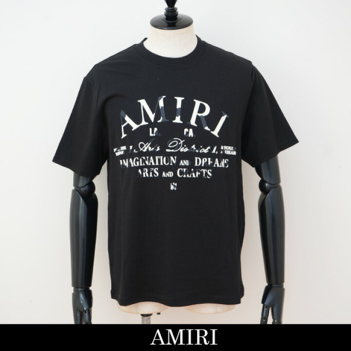 楽天市場】AMIRI(アミリ)半袖TシャツブラックAMJYTE1001 : インポート 