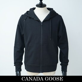 CANADA GOOSE(カナダグース)ジップアップパーカーブラック7401MB(Huron Full Zip Hoody Black Label)