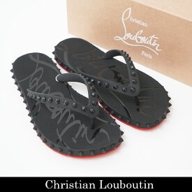 Christian Louboutin(クリスチャンルブタン)サンダルブラック1230963 BK01(Super Loubi Flip Man)