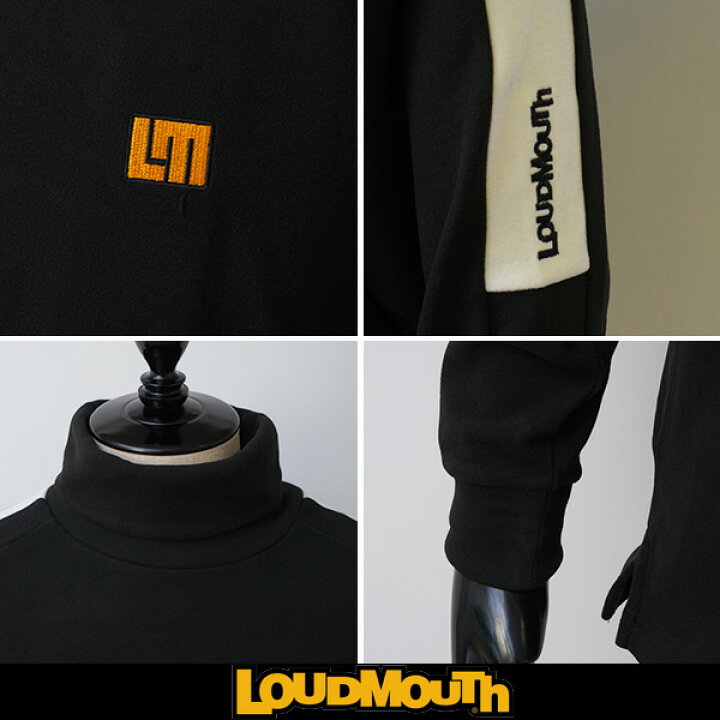 楽天市場】LOUDMOUTH(ラウドマウス)両面起毛スムース タートルネック 
