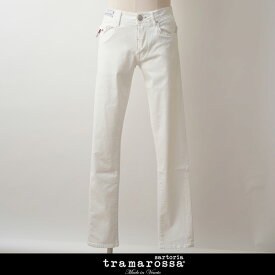 tramarossa(トラマロッサ)ストレッチデニムパンツホワイト414 49971047 100