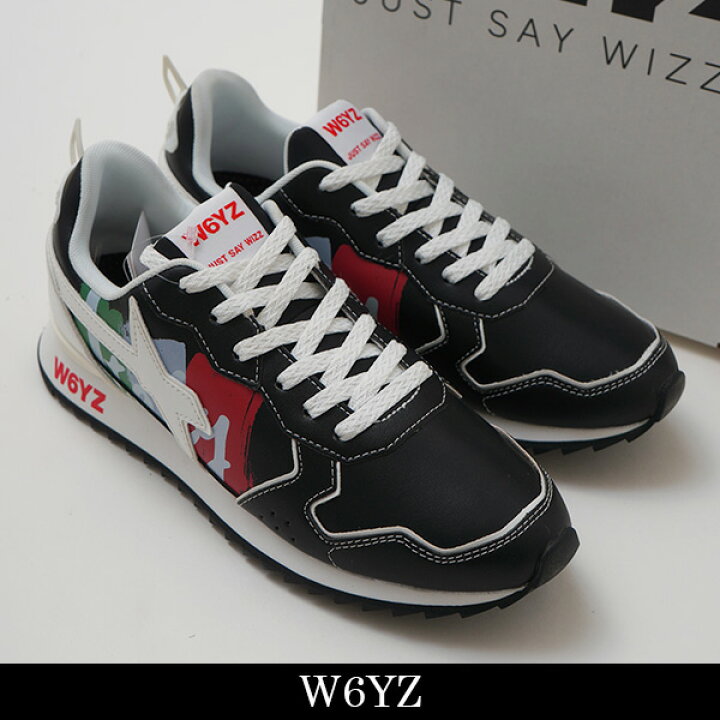 楽天市場】W6YZ(ウィズ)スニーカーブラックJM250 1A04G : インポート 