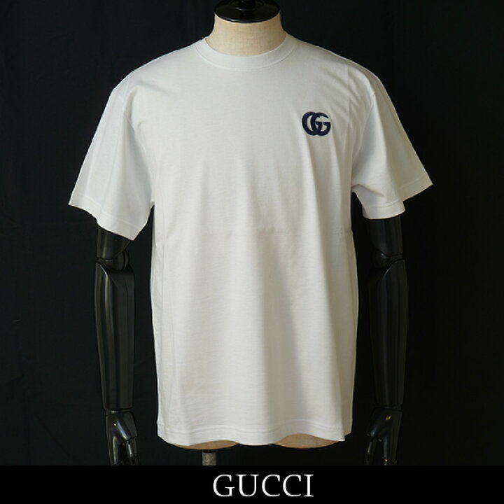 楽天市場】GUCCI(グッチ)半袖Tシャツホワイト796395 XJG55 9692 