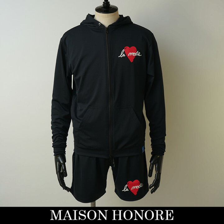 楽天市場】MAISON HONORE(メゾンオノレ)セットアップブラックrszpk 