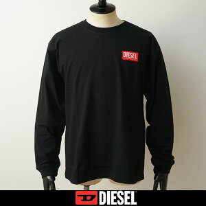 DIESEL(ディーゼル)ロングTシャツ長袖TシャツブラックA14948 0NIAR