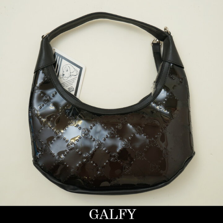 楽天市場】GALFY(ガルフィー)ピカピカモノグラム2WAYハンドバッグ 