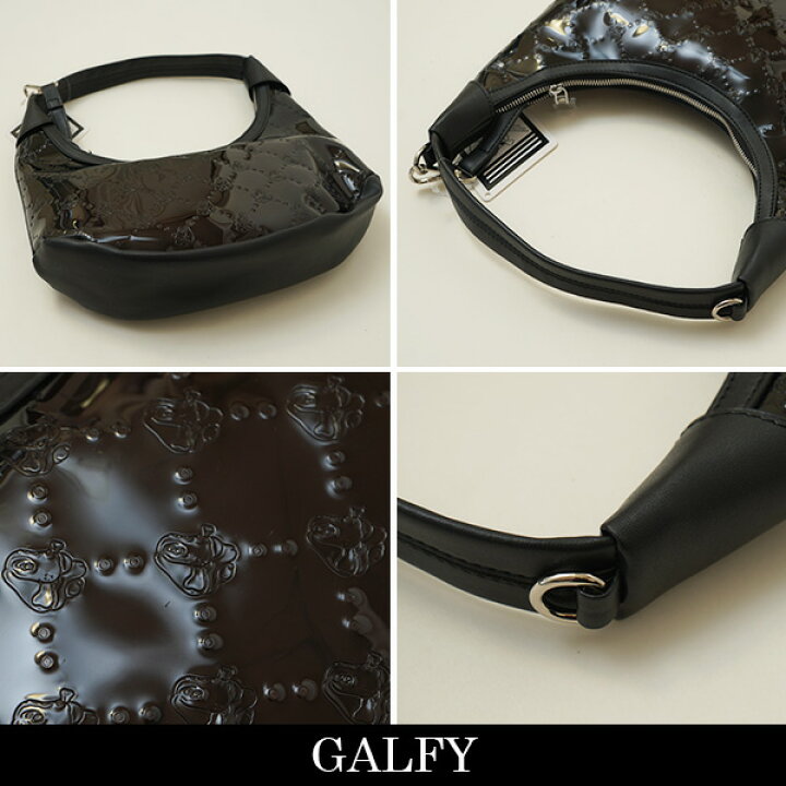 楽天市場】GALFY(ガルフィー)ピカピカモノグラム2WAYハンドバッグ 
