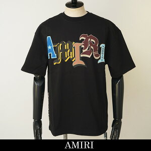 AMIRI(�A�~��)SCRIPT TEE����T�V���c�u���b�NAMTOJR1006(VARSITY PATCH OVER SIZED)