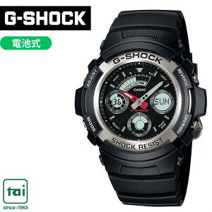 BASIC CASIO G-SHOCK AW-590-1AJF �r���v �J�V�I �W�[�V���b�N �� �u���b�N �d�r�� �����o���h �f�W�A�i �����o���h �����Y 20�C���h�� �E�I�b�` �V���v�� �J�W���A�� �X�|�[�e�B