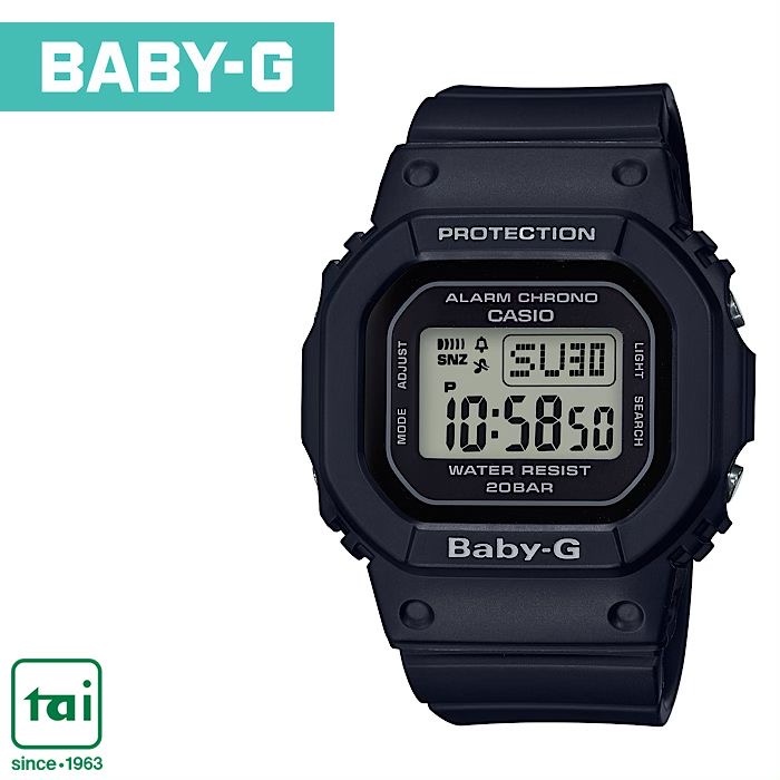 楽天市場】CASIO BABY-G BGD-560-1JF 腕時計 カシオ ベビージー 黒