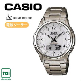 CASIO wave ceptor WVA-M630TDE-7AJF 腕時計 カシオ ソーラーコンビネーション 電波時計 メンズ 日常生活用防水 アナデジ ウオッチ ビジネス シンプル カジュアル スポーティ メタルバンド チタン