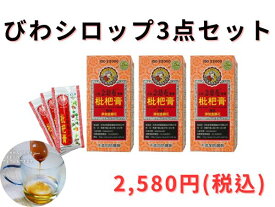 京都念慈菴　びわシロップ 15g×5スティック　3点セット