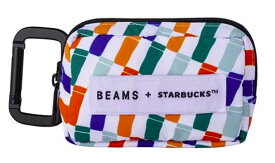 2025　NEW!台湾スターバックスstarbucks coffeeBEAMS + STARBUCKS コラボ【カラフル】ミニポーチ 台湾スタバ