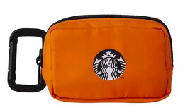 2025　NEW!台湾スターバックスstarbucks coffeeBEAMS + STARBUCKS コラボ【オレンジ】ミニポーチ 台湾スタバ