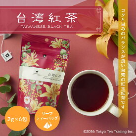 Mug&Pot 台湾紅茶 ティーバッグ 台湾茶 中国茶 紅茶 紅玉紅茶 ティーバッグ（お茶 台湾 手土産 2g×6包）