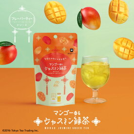 Mug&Pot マンゴー香るジャスミン緑茶 2g×6包 ティーバッグ 緑茶 ジャスミン茶 中国茶 台湾茶 フルーツティー フレーバーティー ティーパック 2g 6P マンゴー Tokyo Tea Trading