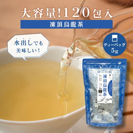【大容量】凍頂烏龍茶 ティーバッグ 5g×120包 ジャグ＆ポット用 水出しも美味しい 烏龍茶 中国茶 台湾茶 お茶 茶葉 お徳用 お得用 まとめ買い 業務用 Tokyo Tea Trading