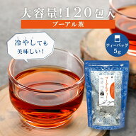 【大容量】プーアル茶 ティーバッグ 5g×120包 ジャグ＆ポット用 烏龍茶 中国茶 台湾茶 プーアール茶 健…