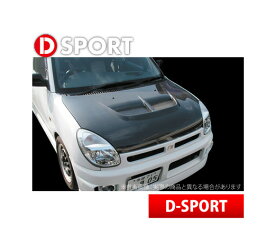 【D-SPORT / Dスポーツ】エアロボンネット / MC前用 / 未塗装 ストーリア 全型式 などにお勧め 品番：53301-A060 ディースポーツ
