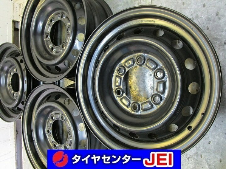 楽天市場】15インチ トヨタ 200系ハイエース純正 6J+35 139.7 新車外し 