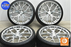 中古 AGIO Precisione LBD アジオ プレシジョーネ タイヤホイールセット 4本セット 21インチ 9J +45 PCD 112 265/30R21 96Y【 コンチネンタル 製 タイヤ付き】