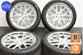 中古 ハイパーフォージド タイヤホイールセット 4本セット 22インチ 10.5J +50 +34 PCD 120 285/40R22 106Y 325/35R22 110Y【 ピレリ 製 タイヤ付き】