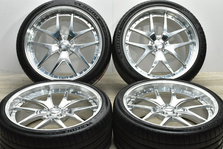 楽天市場】中古 TSW タイヤホイールセット 4本セット 22インチ 10J +24 
