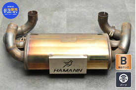 中古 HAMANN ハーマン フェラーリ F360 モデナ 用 リアマフラー タイコ 1点 競技用 大きな凹みなし Ferrari 360 Modena 50 360 560