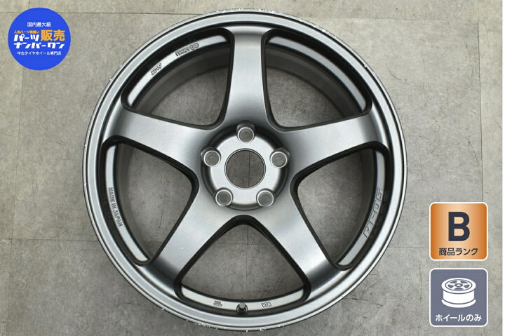 楽天市場】中古 ホイール エンケイ ENKEI PF05 1本 18インチ 9J +45 